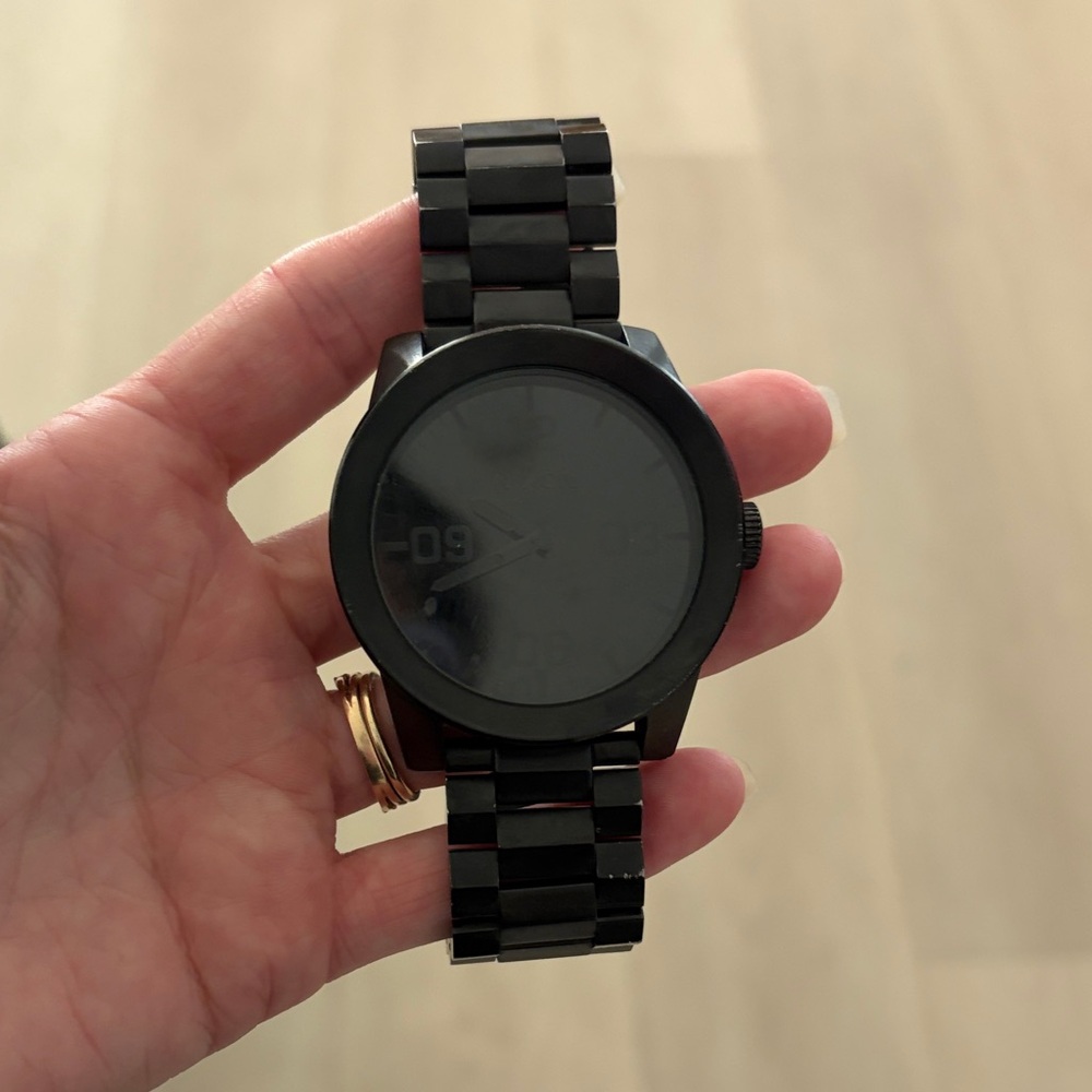 Nixon Matte Black Men's Watch